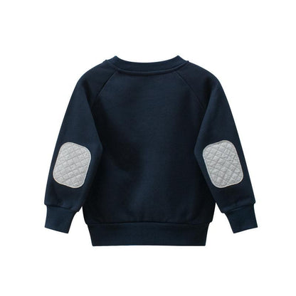Children's Long Sleeve Sweater Plus Velvet
