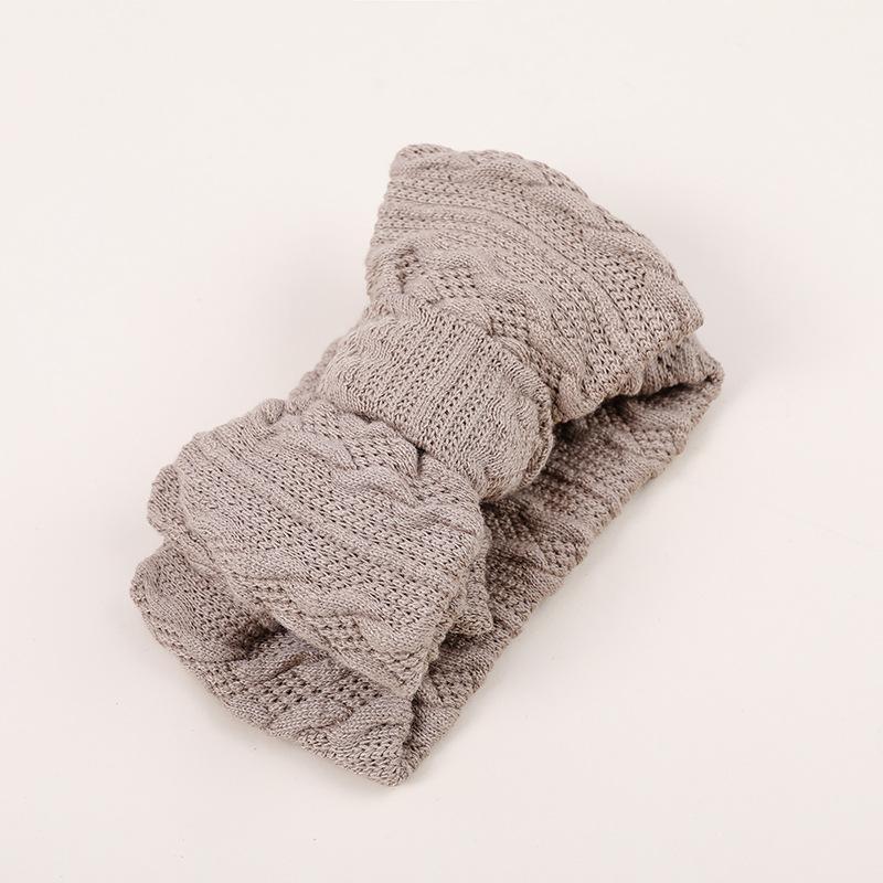 Children's Double Bow Knitted Hair Tape
