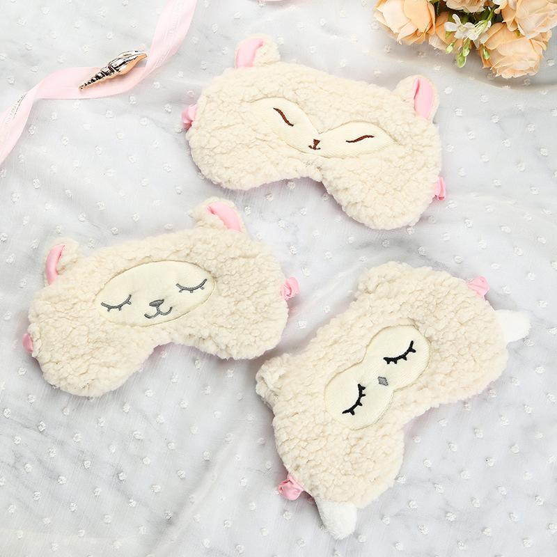 Lamb Hair Cartoon Eyeshade