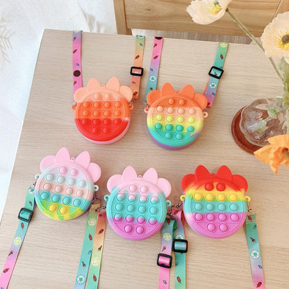 Bag Fingertip Crossbody Bag Bubble Decompression Toy
