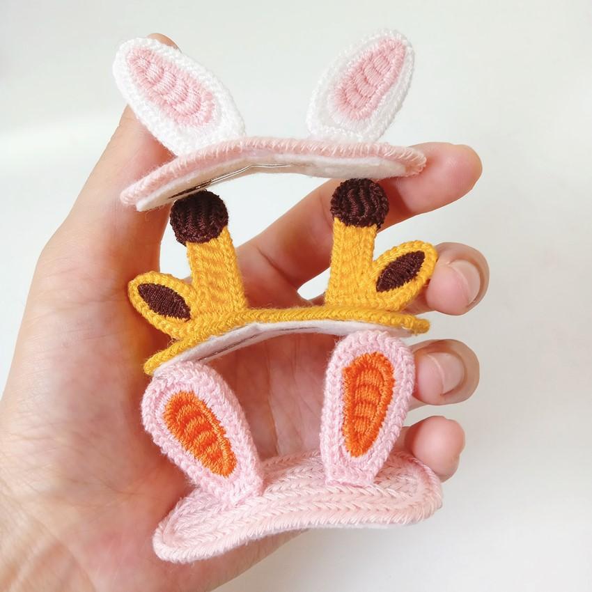 Girl's Sweet Wool Stereo Hairpin