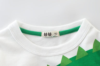 Boy's T-shirt Backing Shirt Long Sleeve