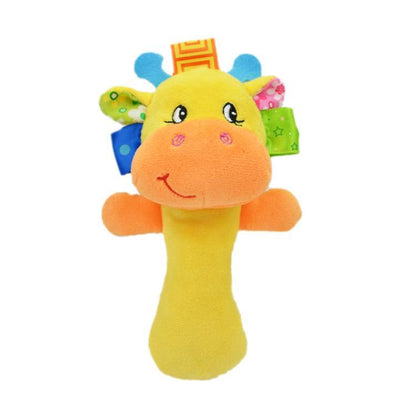Baby Cartoon Animal Hand Bell Toy