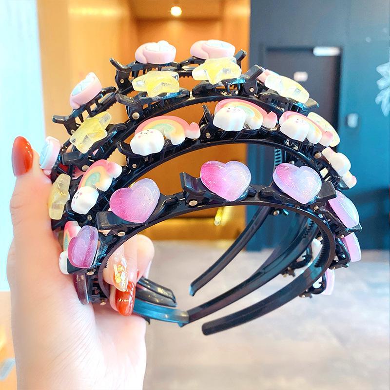 Children's Hair Accessories Hair Hoop Colorful Hairpin