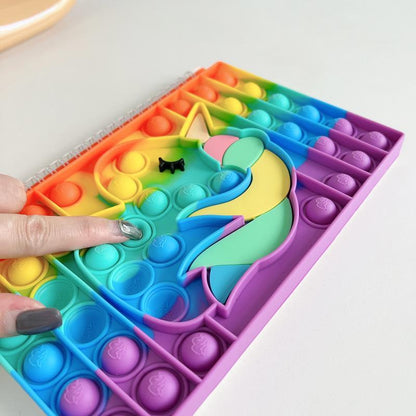 Notebook Coil Loose-leaf Press Decompression Toy Stationery