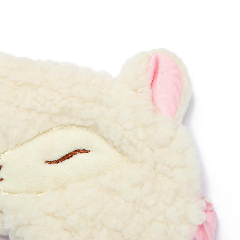 Lamb Hair Cartoon Eyeshade