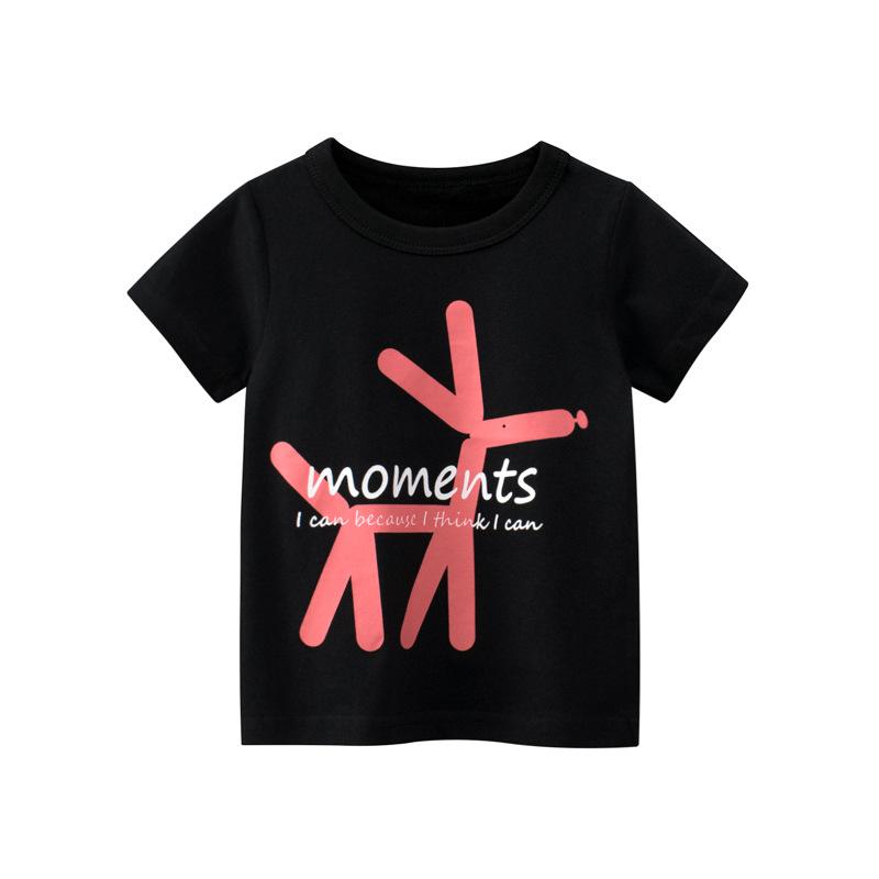 Children's short sleeve T-shirt girls' half sleeve