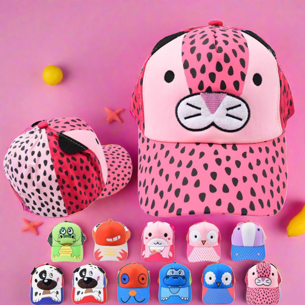 Children's Outdoor Sports Sunshade Cartoon Baseball Cap
