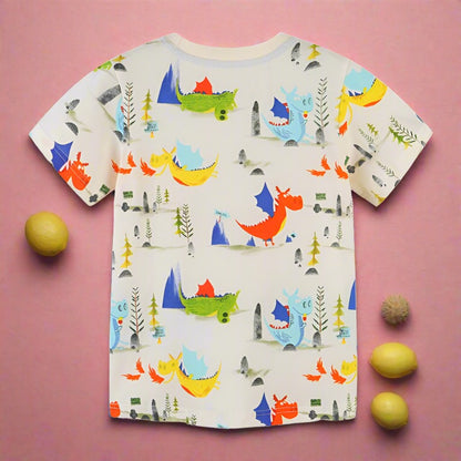 Children's short sleeved T-shirt cotton children's wear