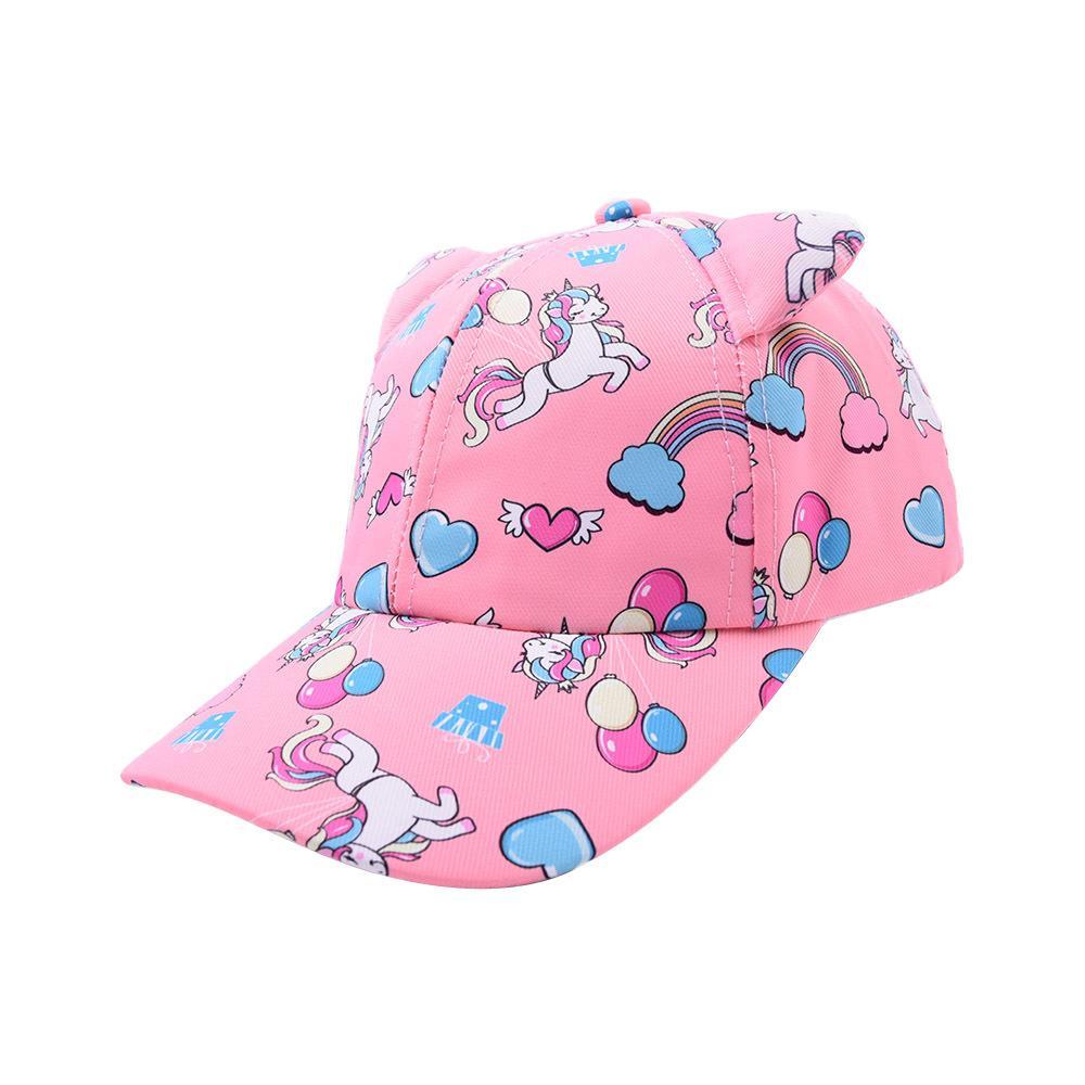 New Children's Unicorn Printed Baseball Cap
