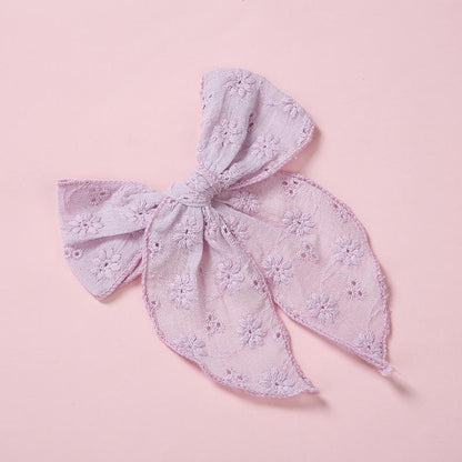 Children's Hollow Embroidered Hairpin