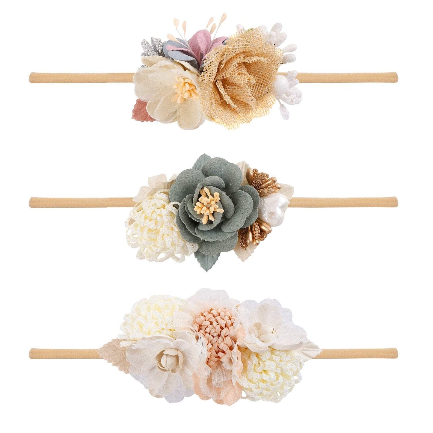 Baby's Broken Hair Joker Flower Hair Band