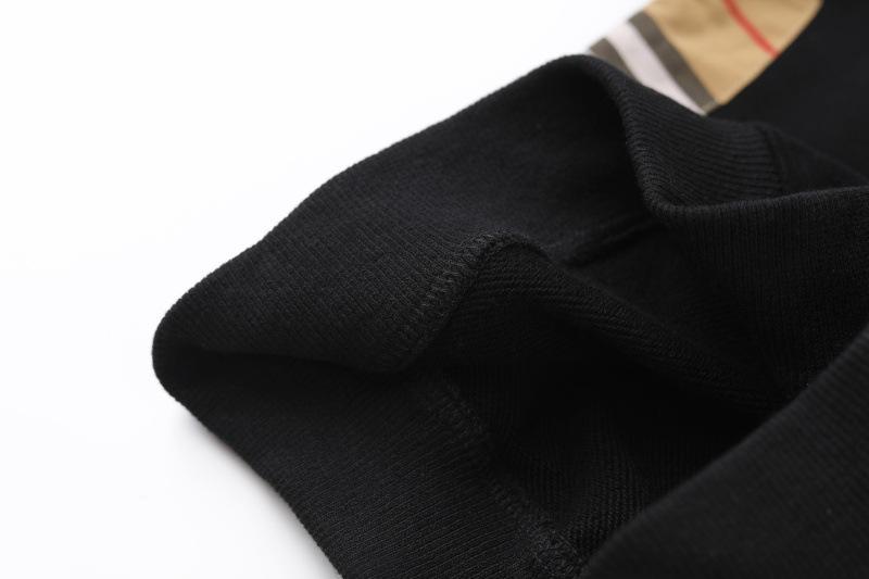 Children's Cotton Terry Striped Colorblock Pullover