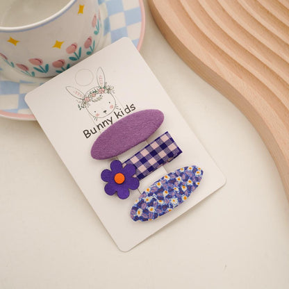 Children's Fabric Floret Hair Accessories Hairpin