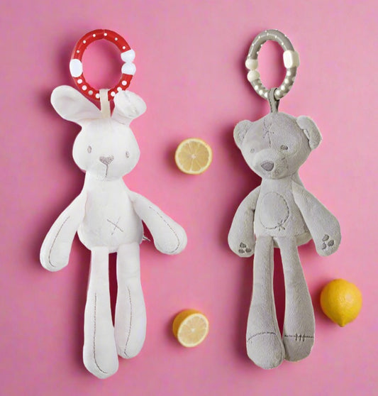 Baby Rattle Car Hanging Bed Wind Chime Soothing Doll Toy