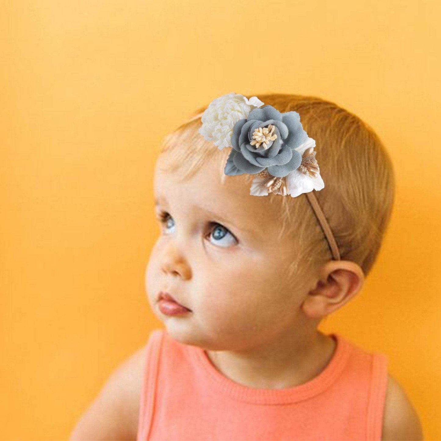 Baby's Broken Hair Joker Flower Hair Band