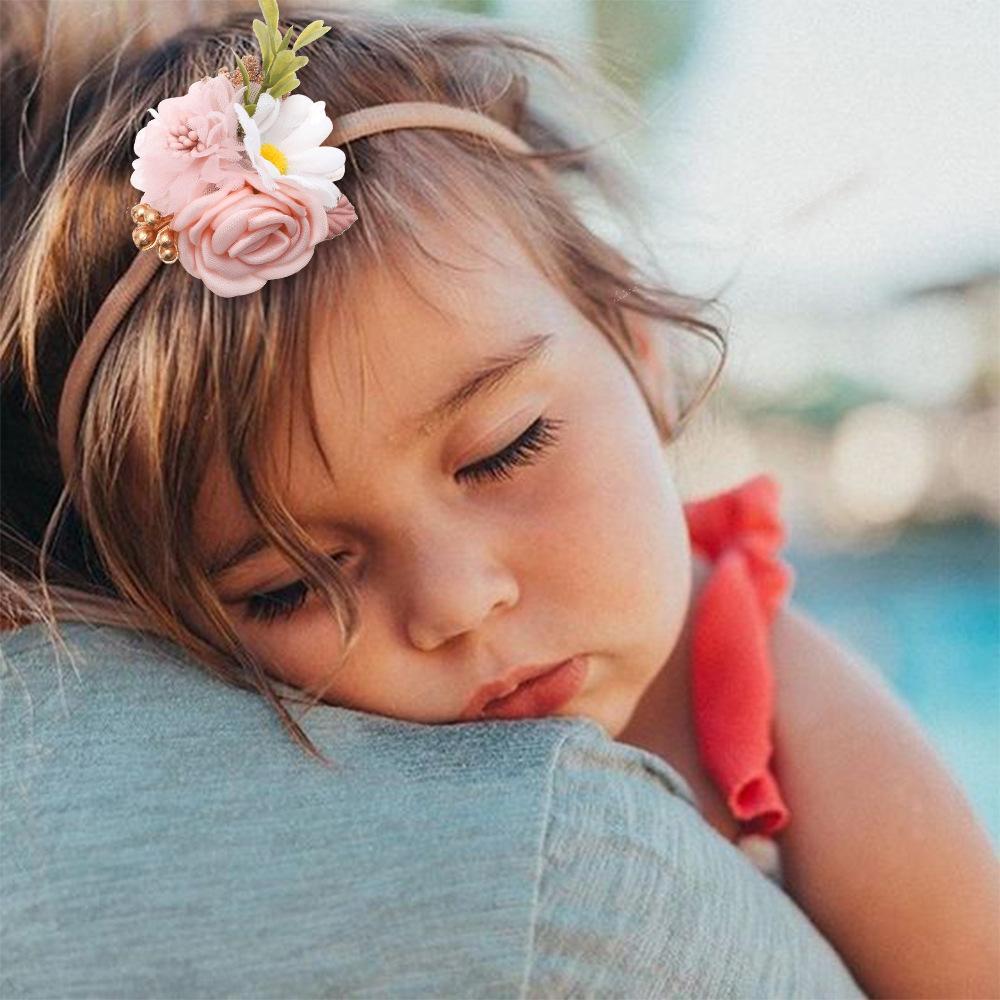 Children's Flower Elastic Hair Band