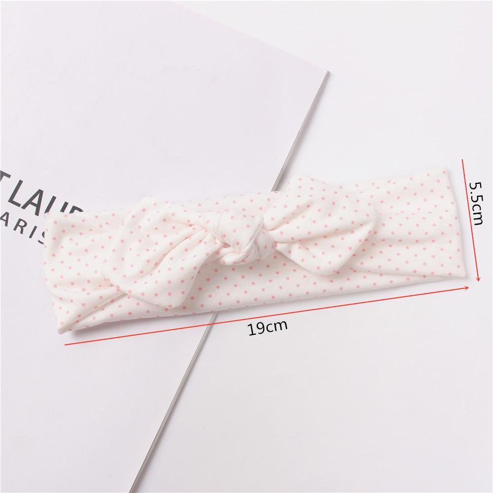 Baby Hair Band Three-piece Printed Headband Children's Bow