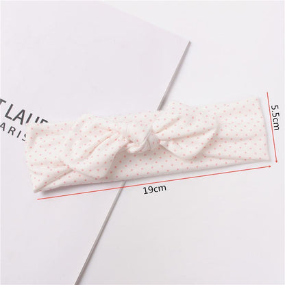 Baby Hair Band Three-piece Printed Headband Children's Bow