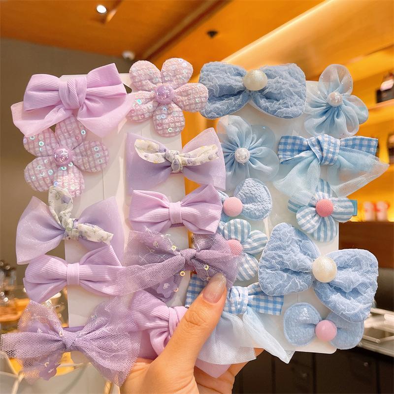 Bow Hairpin Fabric Flower Children's Hair Accessories