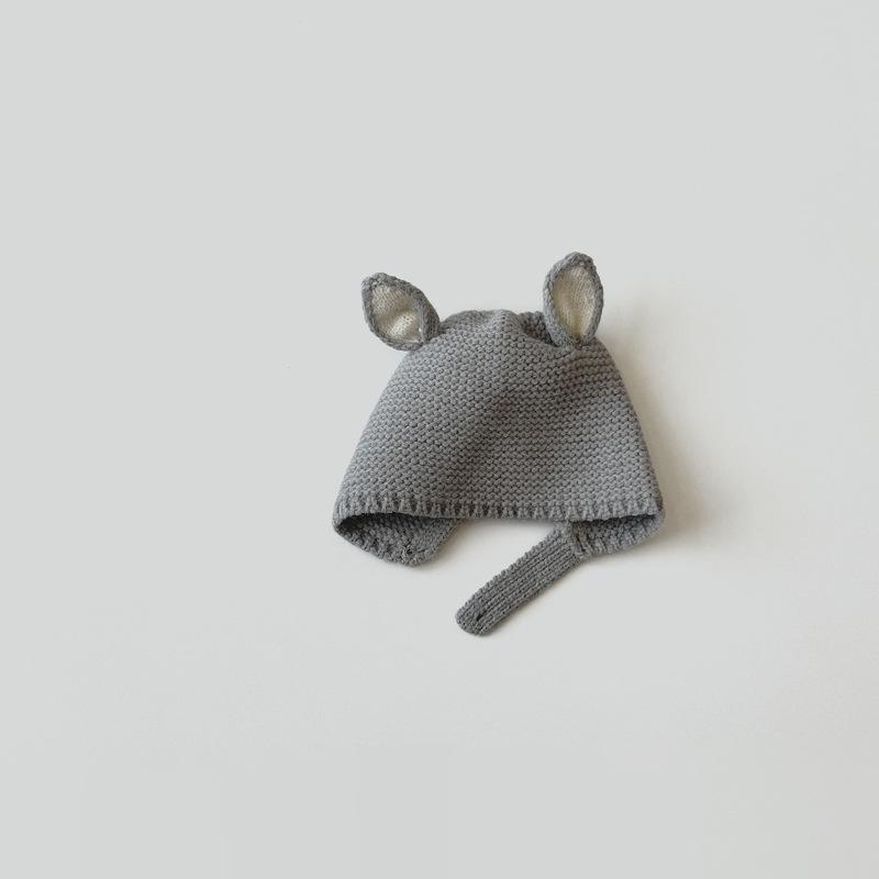 Baby Hat Bunny Ear Knit Wool Hat