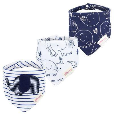 3pcs/set Baby Triangle Bib Saliva towel