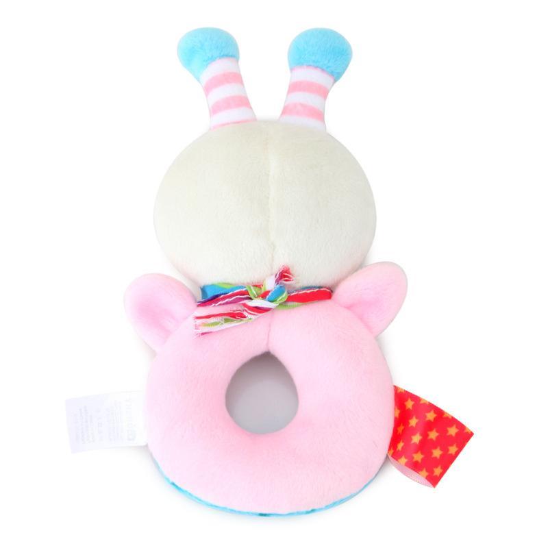Baby Puppy Ring Bell Round Hand Plush Toy