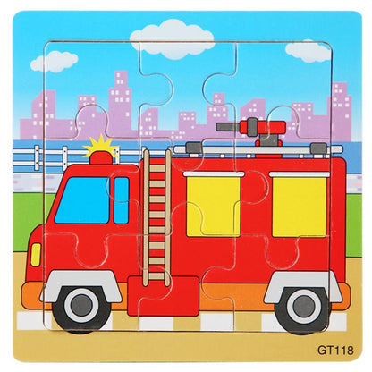 Small Wooden Jigsaw Puzzle for Children