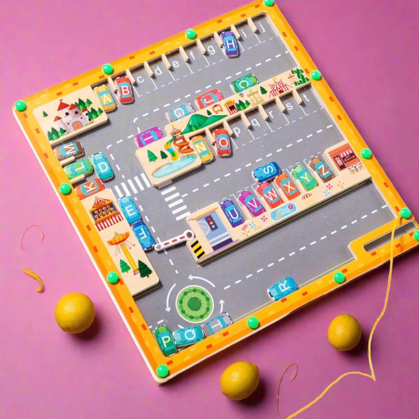 Magnetic Alphabet Maze Learning Toys