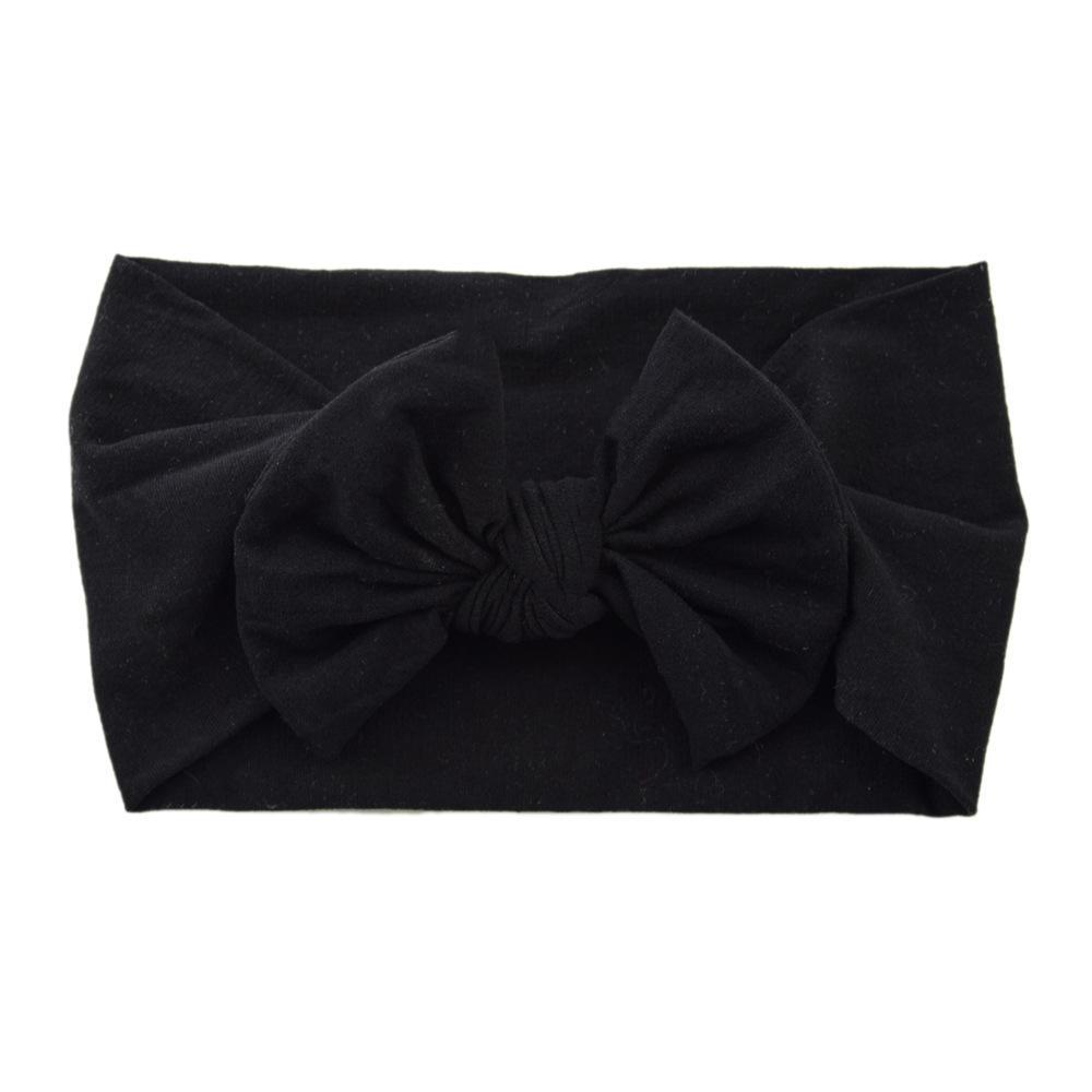 Children's Hair Accessories Nylon Bow Hair Band