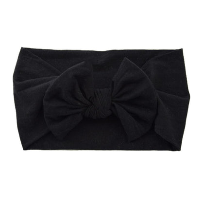 Children's Hair Accessories Nylon Bow Hair Band