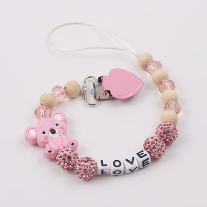 Baby Koala Pacifier Clip Teether Anti-drop Chain