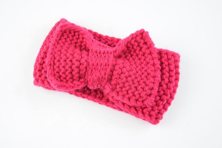 Kids Knitted Bow Hair Tape