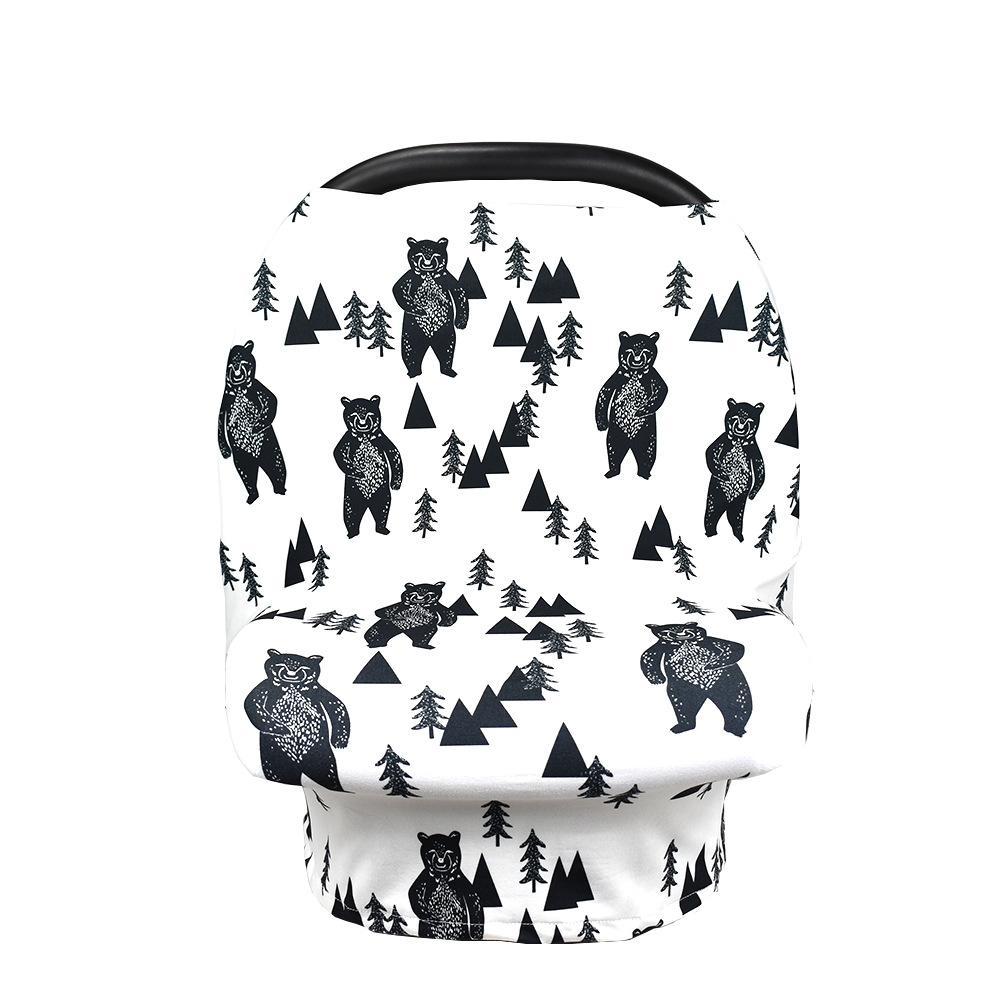 Stretchy Car Seat Cover, Baby Carseat Canopy Privacy Cover