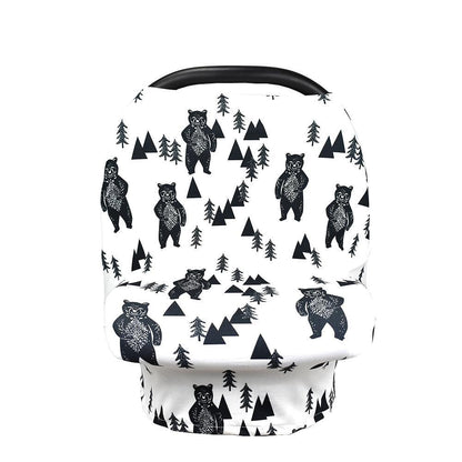 Stretchy Car Seat Cover, Baby Carseat Canopy Privacy Cover