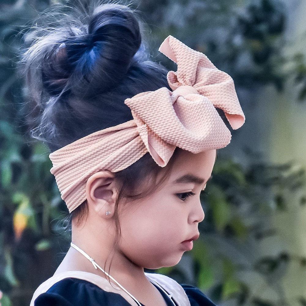 Children's Big Bow DIY Fabric Hair Tape