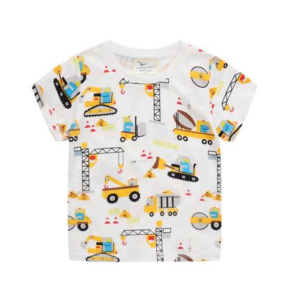 Children's short sleeve T-shirt cotton