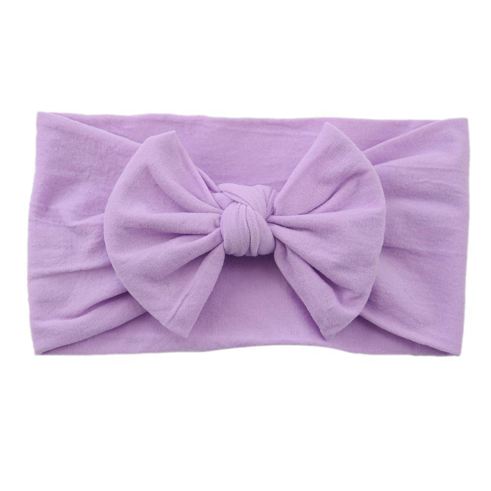 Children's Hair Accessories Nylon Bow Hair Band