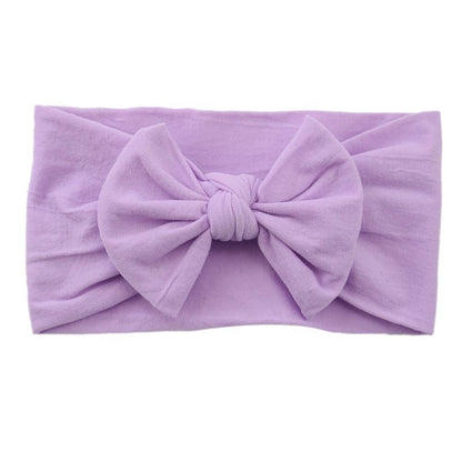 Children's Hair Accessories Nylon Bow Hair Band