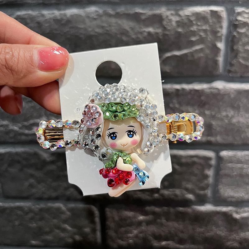 Children's Cute Cartoon Hair Circle Bangle Hair Rope