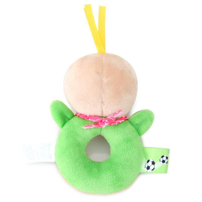 Baby Puppy Ring Bell Round Hand Plush Toy