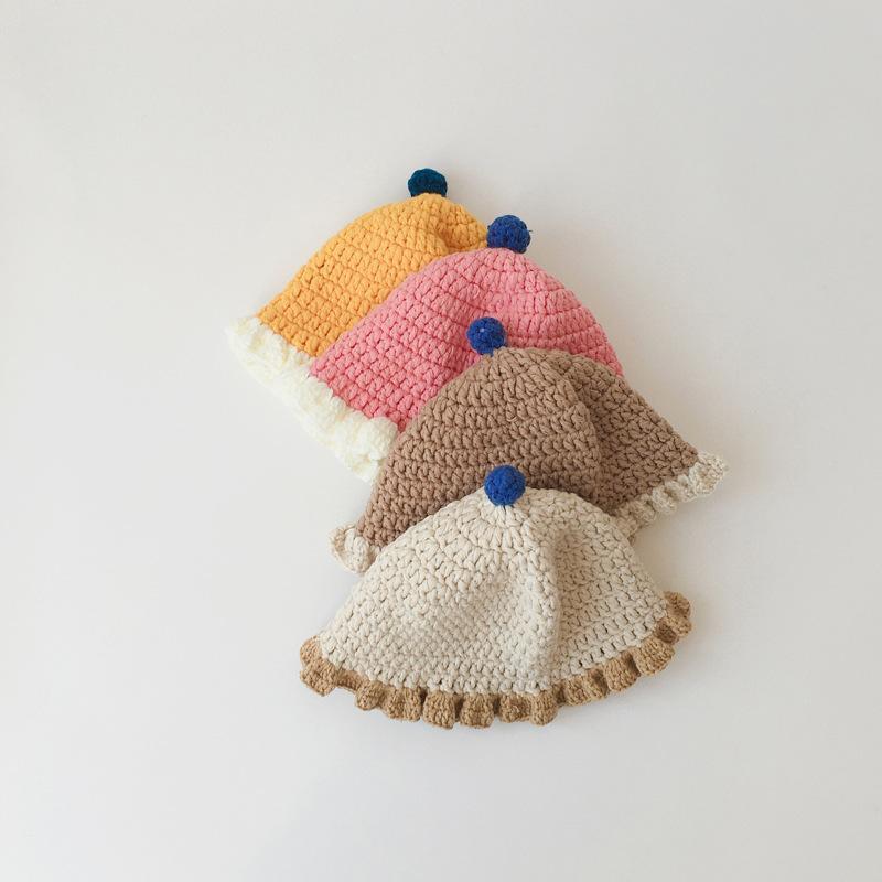 Children's Lace Knit Fisherman's Hat