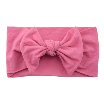 Children's Hair Accessories Nylon Bow Hair Band