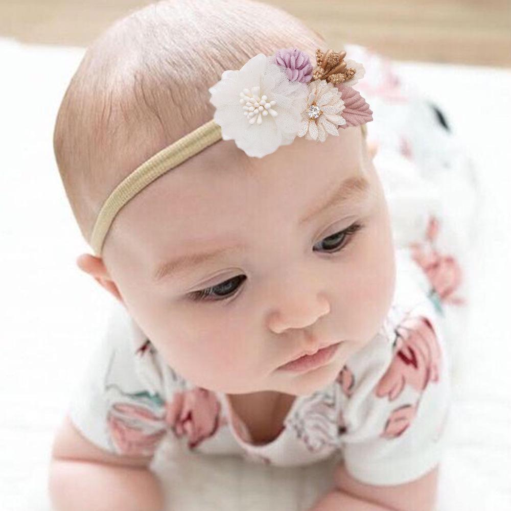 Children's Flower Elastic Hair Band