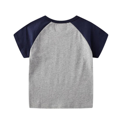 Short sleeved children's T-shirt