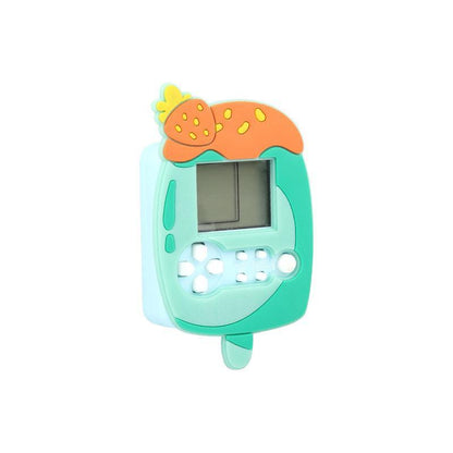 Strawberry Ice Cream Game Pendant Keychain