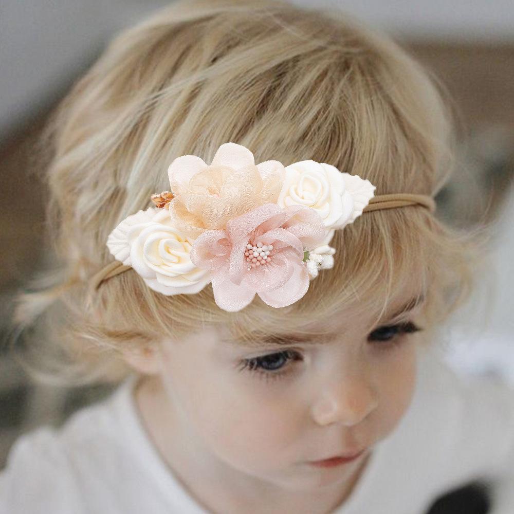 Baby Hair with Flower Hair Accessories