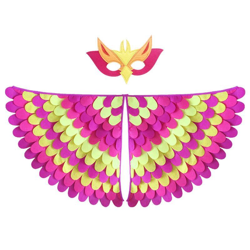 Felt Wings Evil Children Dress Up Wings for Halloween