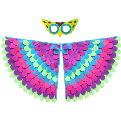 Felt Wings Evil Children Dress Up Wings for Halloween