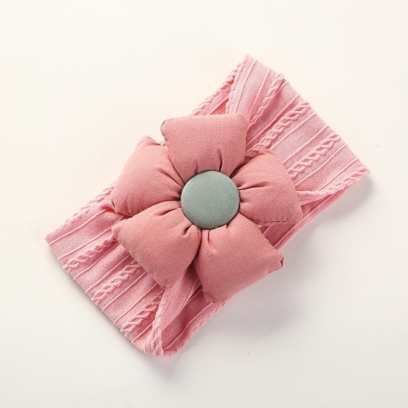 Children's Nylon Flower Hair Band